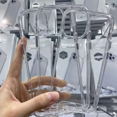 SPACE Millitary Drop CLEAR CASE IPHONE 13 MINI 13 PRO MAX12 MINI 12 PRO MAX 11 PRO MAX X XR XS MAX High Quality PREMIUM ACRYLIC AKRILIK IMPACT