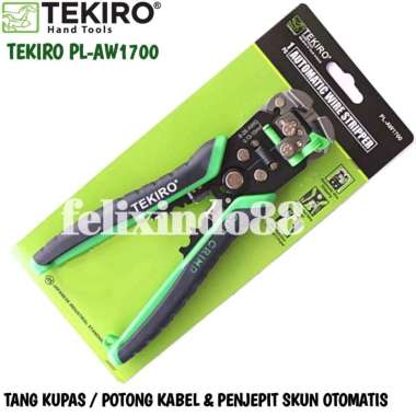 TANG POTONG KABEL OTOMATIS PL-AW1700 TEKIRO TANG KRIMPING TANG KUPAS KABEL ORIGINAL