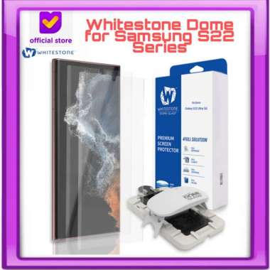 Whitestone Dome Glass For Samsung S22 Ultra 22 Plus Tempered Glass S22 2 Pack With UV S22 Plus