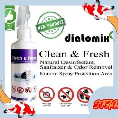 Desinfektan Kandang Semprotan Kandang DIATOMIX CLEAN FRESH 230 ML