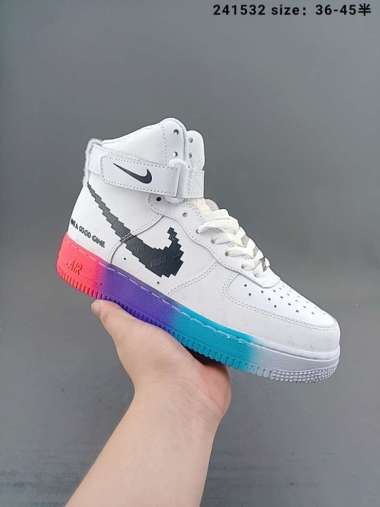 air force 1 high gradient white blue fury ember glow