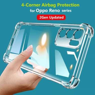 OPPO RENO 6 4G 5G ANTICRACK SOFTCASE SHOCKPROOF ANTISHOCK AIRBAG RENO 6 4G