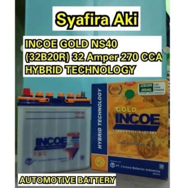 Aki mobil Grand Max, Luxio, Carry Futura, Splash NS40 Incoe Aki Basah