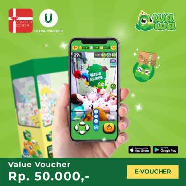 Voucher Digital Wawa Games 40 Gold Coins Rp. 50.000 - Voucher Value