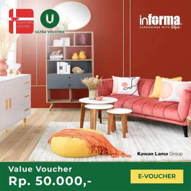 Voucher Digital Informa Rp. 50.000 - Voucher Value