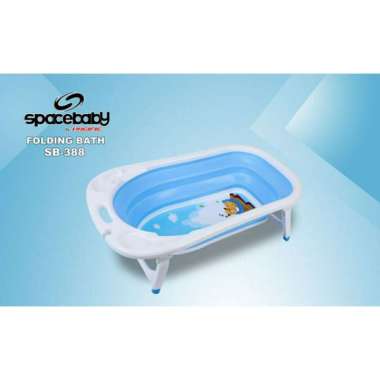 [TERMURAH BAMS✨] BAK MANDI SPACEBABY FOLDING BATH SB 388 322 BISA DILIPAT BAK MANDI BAYI LIPAT SPACE