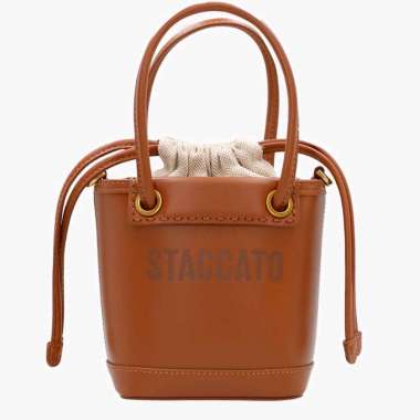 SALE!!! STACCATO BRANDED TAS SHOULDER BAG APRICOT NEW ORIGINAL