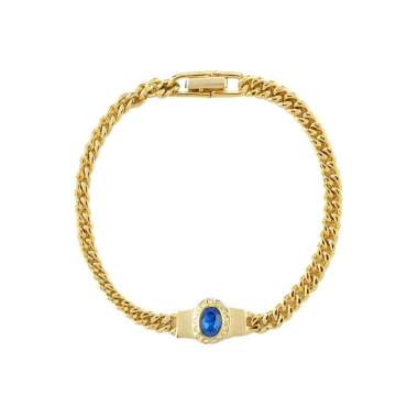 1901 Jewelry Gelang Rubiana Lapis Emas 24K - Putih Pink Sapphire