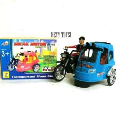 MAINAN BETOR INDONESIA MAINAN BECAK ANAK ANAK