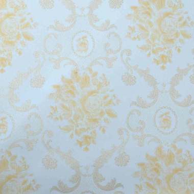 Abadi 6002 Motif Batik Wallpaper Sticker Gold