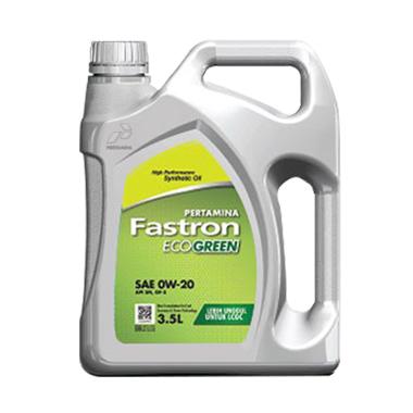 Pertamina Fastron Ecogreen  0W-20 SN Oli Mobil [3.5 Liter]