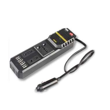 Power Inverter 200 Watt - DC 12V to AC 220V For Car + 4 USB Port - 639311