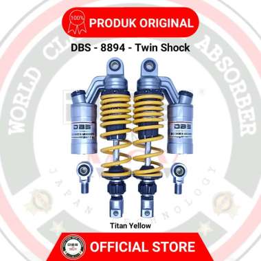 Shock Tabung DBS 8894 GP SERIES 280MM TITAN YELLOW