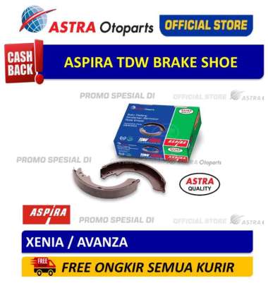 Brake Shoe Aspira TDW untuk Mobil: XENIA / AVANZA