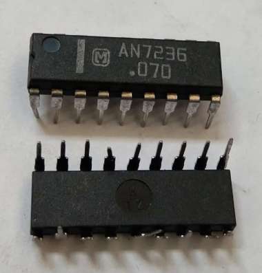 IC AN7236 AN 7236 AM-FM IF Amplifier untuk Radio - Original Panasonic