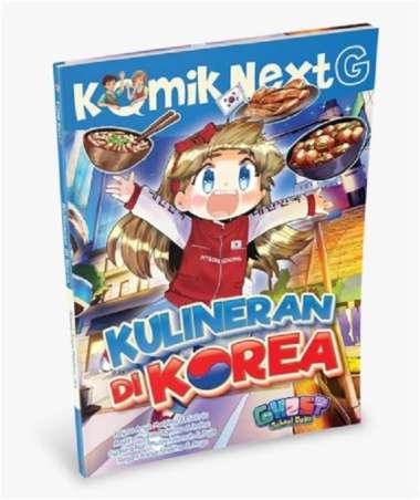 Mizan Buku Komik Next G Kulineran Di Korea | Komik Anak