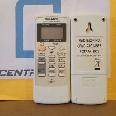 Remote AC SHARP CRMC - A791 JBEZ ORIGINAL 100 % ORIGINAL