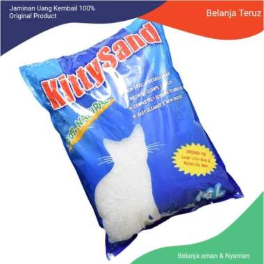 Kitty Sand Pasir Kucing Silica 16 Ltr