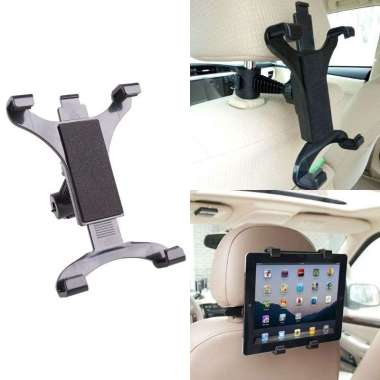 Stand Holder Tablet / GPS 7-10 Inch untuk Sandaran Kepala Jok Belakang Mobil FREE ONGKIR