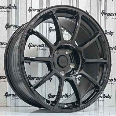 REP VELG RAYS ZE40 RING 18 GLOSY BLACK VELG MOBIL MURAH GARASI VELG SURABAYA