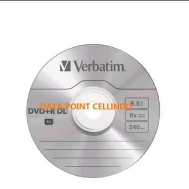Verbatim Dvd DL ECERAN dvd+r Double layer SATUAN 8GB