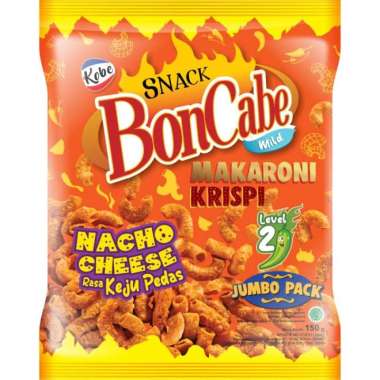 KOBE Boncabe Makaroni Rasa Keju Level 2 [135 g]
