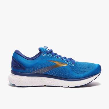 Sepatu Lari Running Shoes Brooks Glycerin 18 Men Pria Original 44.5 Blue