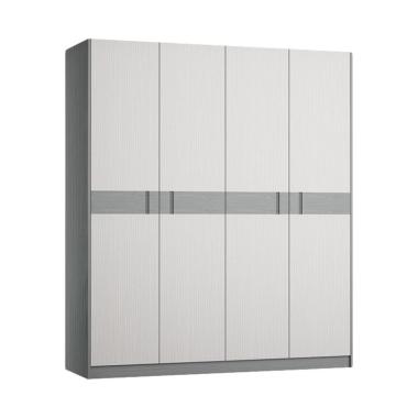 Siantano LP 485 FD Lemari Pakaian GREY -