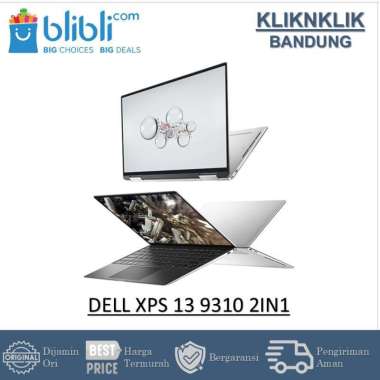 LAPTOP 2 IN 1 DELL XPS 13 9310 2IN1 I5 1135G7 IRIS XE FHD+ TOUCH +PAKET ANTI GORES 1TB SSD