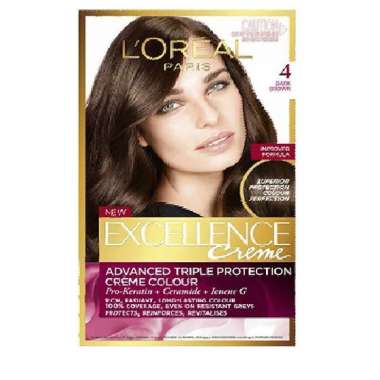 Loreal Excellence Creme - cat rambut permanen - sat rambut loreal - cat rambut paling bagus - cat ra