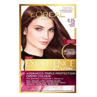 Loreal Excellence Creme - cat rambut permanen - sat rambut loreal - cat rambut paling bagus - cat ra