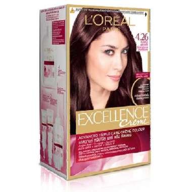 Loreal Excellence Creme - cat rambut permanen - sat rambut loreal - cat rambut paling bagus - cat ra