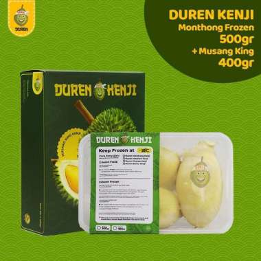 Duren Kenji [Duren Montong 500gr + Duren Musang King 400gr] | Duren Kenji Frozen Bergaransi Enak