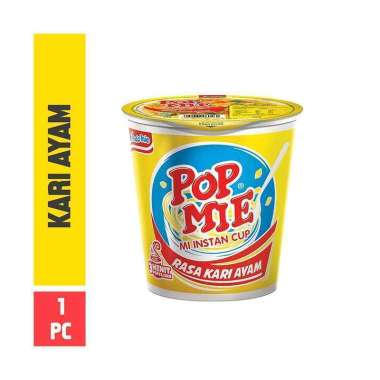 Promo Harga Indomie Pop Mie Instan Kari Ayam 75 gr - Blibli