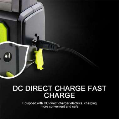 Lampu Senter Charger Tahan Air Rechargeable 6000mAh 13500 Lumen - Lampu Senter Banjir - Lampu Senter