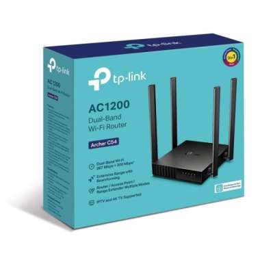 Tp-Link Archer C54 AC1200 Dual-Band Wi-Fi Router TpLink Archer C 54