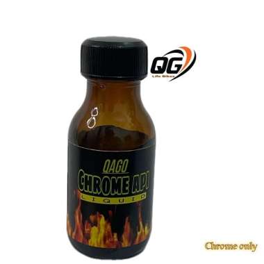 QAGO CHROME BAKAR CHROME API CAIRAN CROME SODA API LIQUID 50Ml