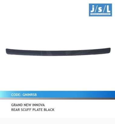Sill Plate Belakang Grand Innova Hitam - JSL