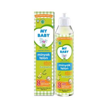 [Original] Minyak Telon Plus My Baby [85 mL] / Oil Anti Nyamuk Untuk Anak [90 mL]