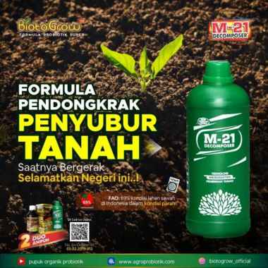 M21 Decomposer Organik Pupuk Organik Cair Berkualitas