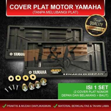 Dudukan Plat Nomor Motor Yamaha / Cover Plat Nomor Yamaha Multicolor