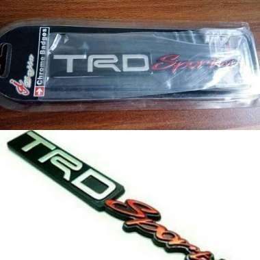 Emblem TRD Sportivo logo TRD Multicolor