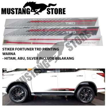 STIKER FORTUNER TRD SPORTIVO 2016 UP Multicolor