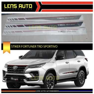 STIKER FORTUNER TRD SPORTIVO 2021 - STIKER FORTUNER TERBARU Multicolor