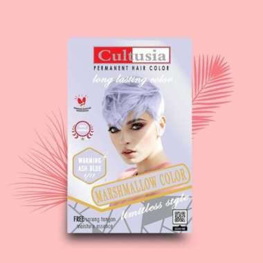 Cultusia Marshmallow Semir BPOM Pewarna & Cat Rambut Cultusia 1/17