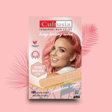 Cultusia Marshmallow Semir BPOM Pewarna & Cat Rambut Cultusia 1/40