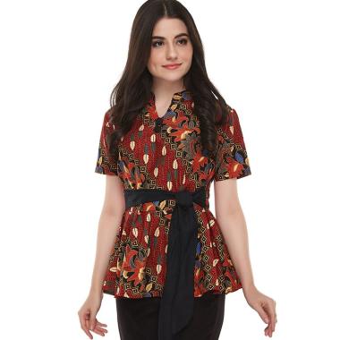 Jual Model Baju Atasan Batik Wanita 2020 Harga Termurah