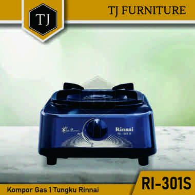 Rinnai Kompor Gas 1 Tungku Sun Burner / Gas Stove - RI-301S / RI 301S / RI 301 S