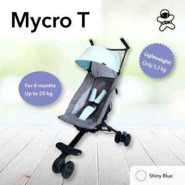 Stroller Cabin Size Isport Mycro Kereta Dorong Bayi Cocolatte Cbx Shiny Blue/Blue