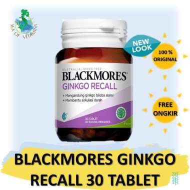 Blackmores Ginkgo Recall (30)
